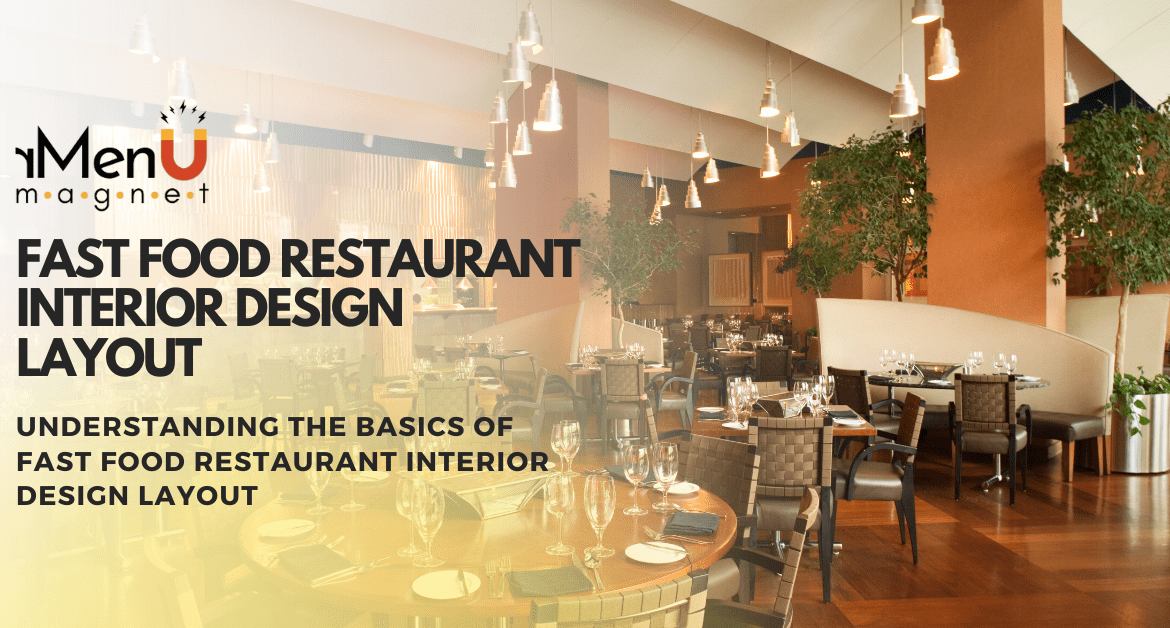 Fast food restaurant interior design layout