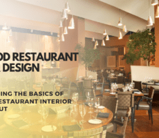 Fast food restaurant interior design layout