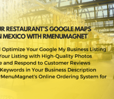 Boost Your Restaurant’s Google Maps Ranking in Mexico with rMenuMagnet