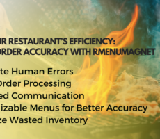 Boost Your Restaurant’s Efficiency: Increase Order Accuracy with rMenuMagnet